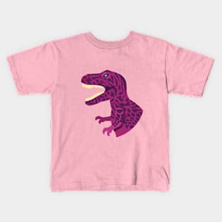 Purple_Rex Kids T-Shirt